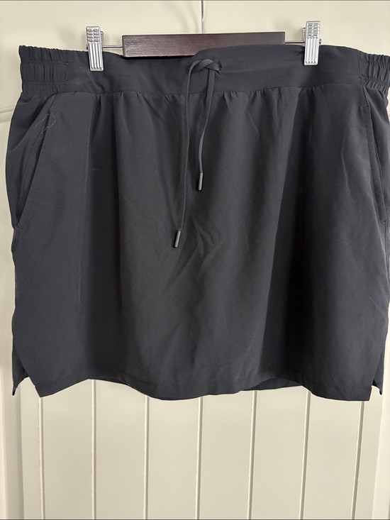 all in motion Pants - all in motion Black Drawstring Active Skort